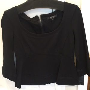 Nanette Lepore peplum top